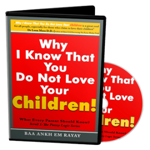 why i know you do not love your children audio