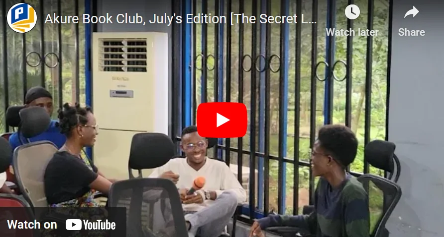 Akure Book Club, July’s Edition [The Secret Lives of Baba Segi’s Wives by Lola Shoneyin]